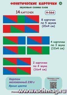 Фонетические карточки. Звуковые схемы